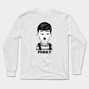 OUR GANG'S PORKY FAN ART! Long Sleeve T-Shirt